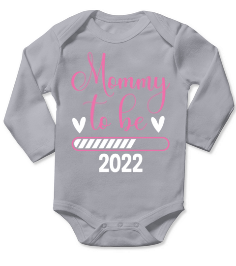 Mommy To Be 2022 Long Sleeve Baby One-Piece