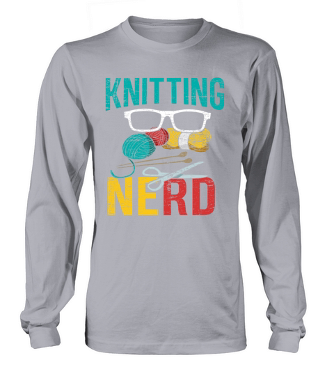 Knitting Knitting Hobby Gift Women's Long Sleeve