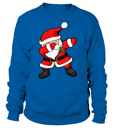 Merry Christmas Dabbing Santa Claus Christmas Dab Women's Sweatshirt