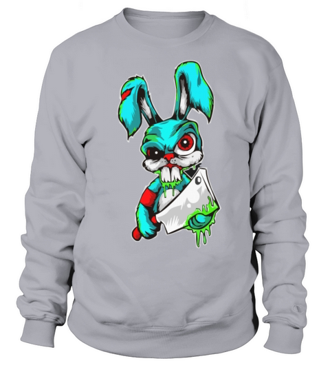 Monster Rabbit Funny T Shirt Women's Sweatshirt
