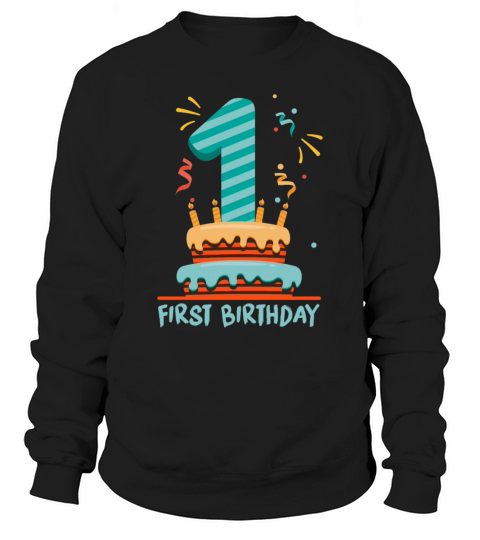 Birthday Baby - 1st Birthday Men's Sweatshirt