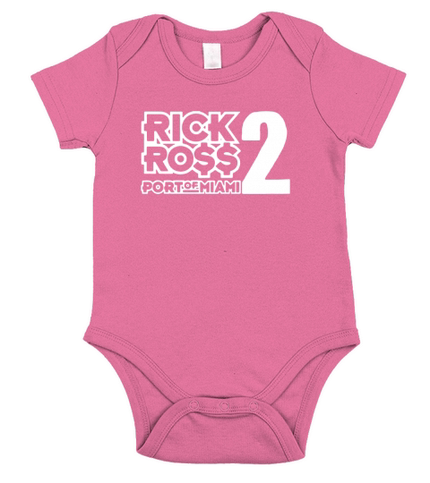 Port of Miami 2 Rick Ross Short Sleeve Baby One-Piece