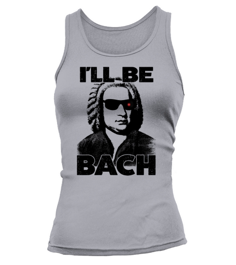 be Bach Design Johannes Sebastian Bach Classic Music Tank top Woman