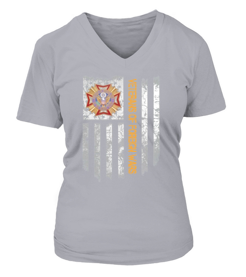 Veterans of Foreign Wars V-neck T-Shirt Woman