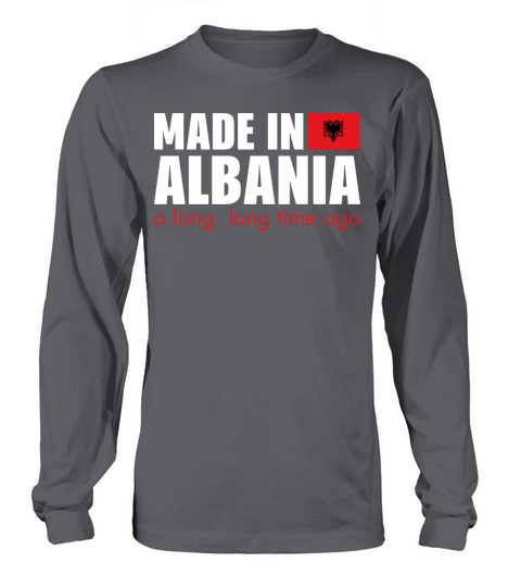 Made in Albania gift Albanians Balkans Kosovo Men's Long Sleeve