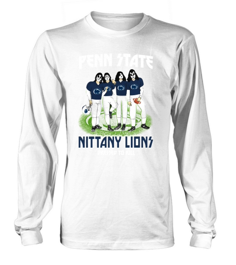 Kiss Penn State Nittany Lions Long sleeved Unisex