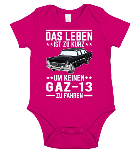Life GAZ-13 Chaika Limousine Russia USSR Short Sleeve Baby One-Piece