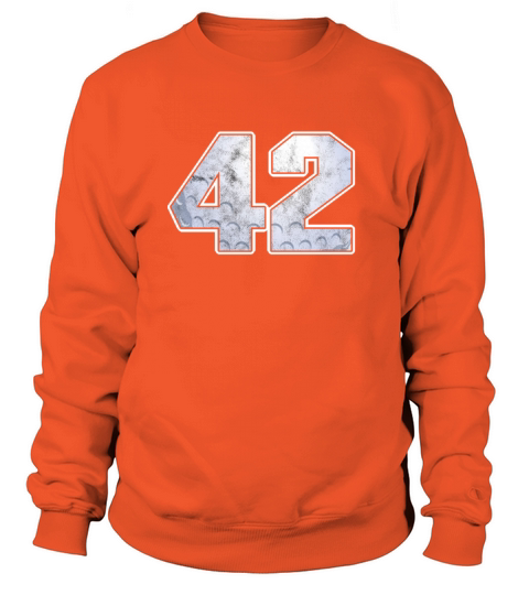 Golf Ball 42 th Birthday Celebration Sport Gift Women's Sweatshirt