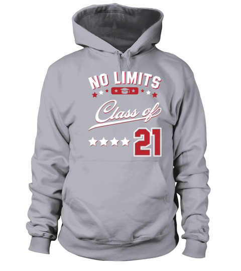 No Limits Class of 2021 - Graduation Gift Funny Women's Hoodie