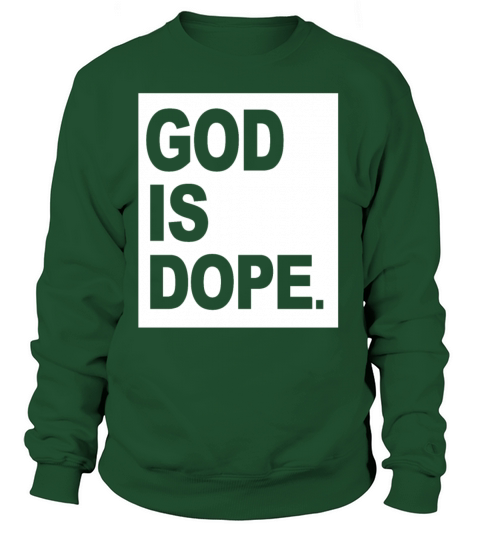 god is dope Women's Sweatshirt