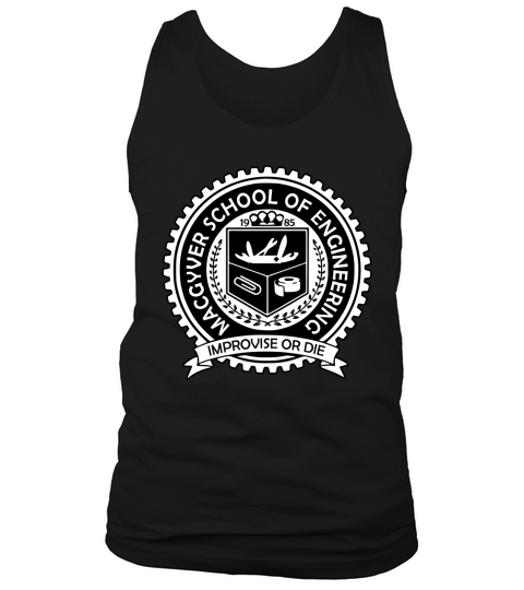 Macgyver School of engineering logo Tank Top Unisex