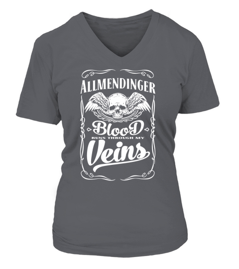 Funny Vintage Tshirt for Allmendinger V-neck T-Shirt Woman