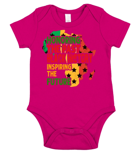 Honoring The Past Black History Inspiring The The Short Sleeve Baby One-Piece