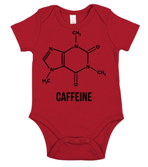 Caffeine Formula Short Sleeve Baby One-Piece