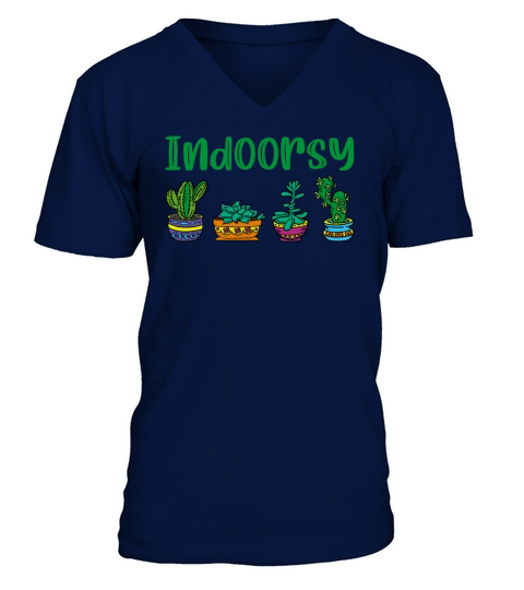 Plant Lover Tiny Indoor Plants Succulents Men's V-Neck T-shirt