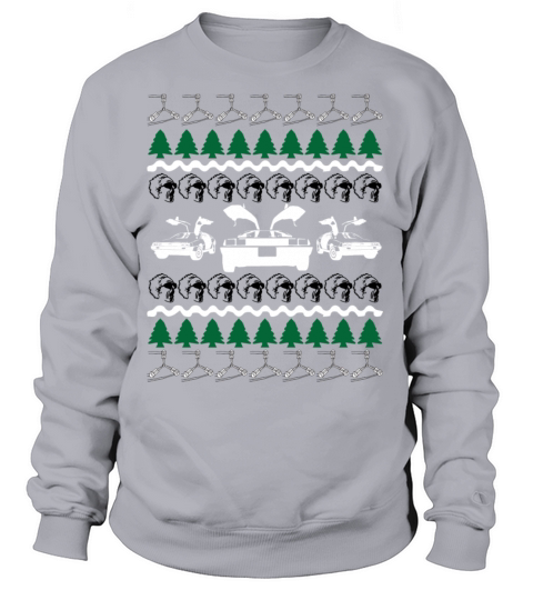 Back to the Future Ugly Christmas Sweater Women's Sweatshirt