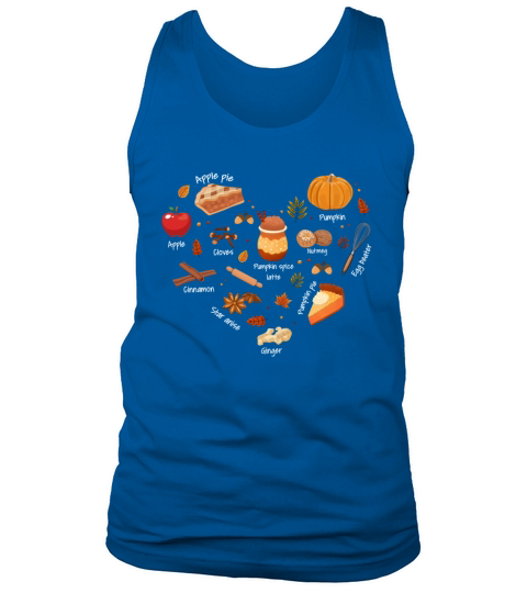 Baking Gadget Apple Pie Autumnal Fall Vibe Pumpkin Men's Tank Top