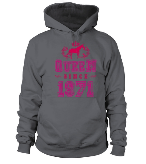 1971 Queen Unicorn Women's Hoodie