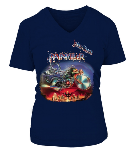Judas Priest - Painkiller V-neck T-Shirt Woman