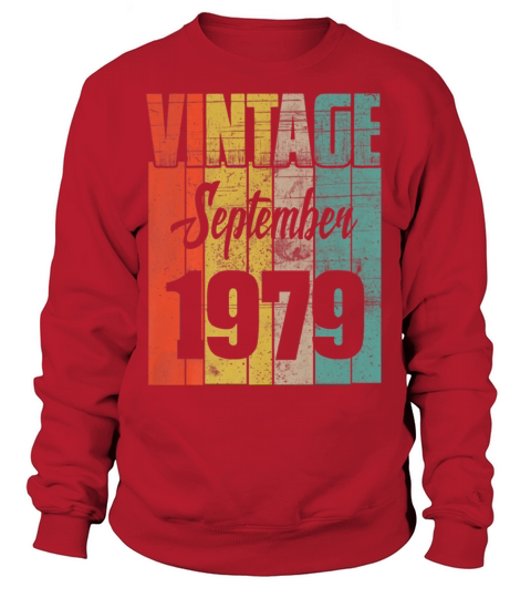 Birthday 365 Vintage September 1979 Birthday Gifts Women's Sweatshirt