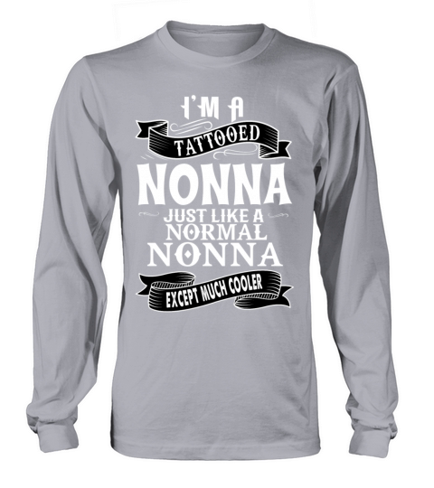 TATTOOED NONNA Women's Long Sleeve