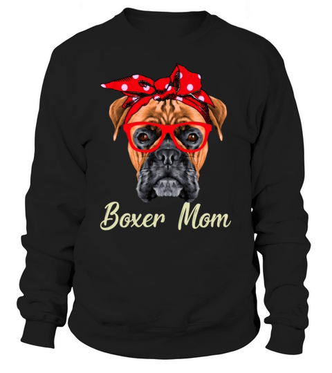 Funny Boxer Mom Shirt For Women Women's Sweatshirt