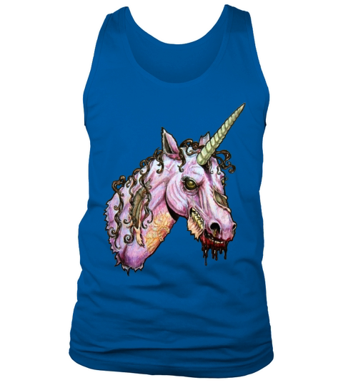 Unicorn Zombie Men's Tank Top