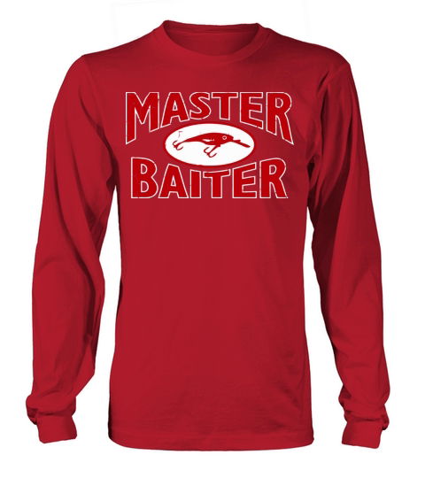 Master Baiter Lure Funny Women's Long Sleeve