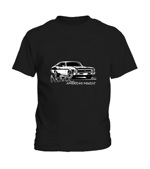 1969 Nova   American Muscle Kids T-Shirt