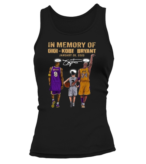 in Memory of Kobe and Gigi Signature Tank top Woman