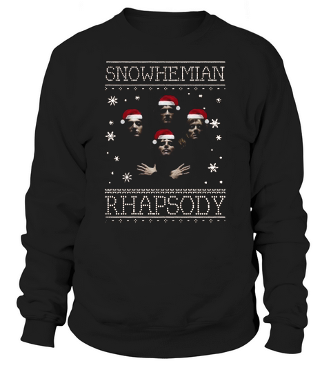 Snowhemian Rhapsody Queen Christmas - Longsleeve Tee Unisex Sweatshirt Unisex