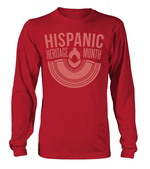 national hispanic heritage month celebration latin Women's Long Sleeve
