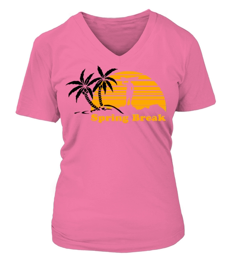 Spring Break Women's V-Neck T-shirt