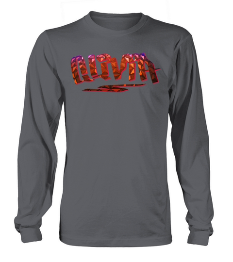 Olivia Name Design Long sleeved Unisex