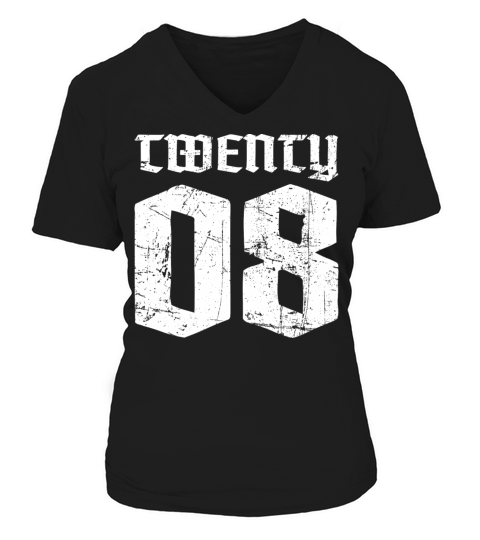 Twenty 2008 Women's V-Neck T-shirt
