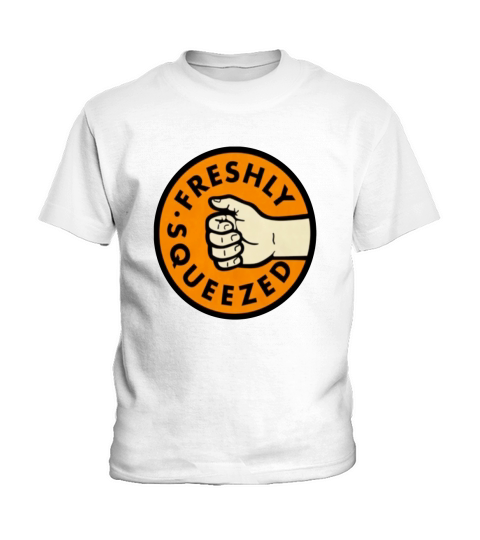 Orange Cassidy Freshly Squeezed Logo Kids T-Shirt