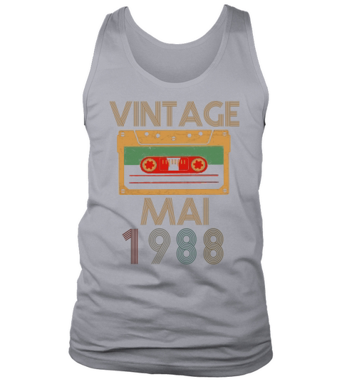 Vintage Mai 1988 Tank Top Unisex