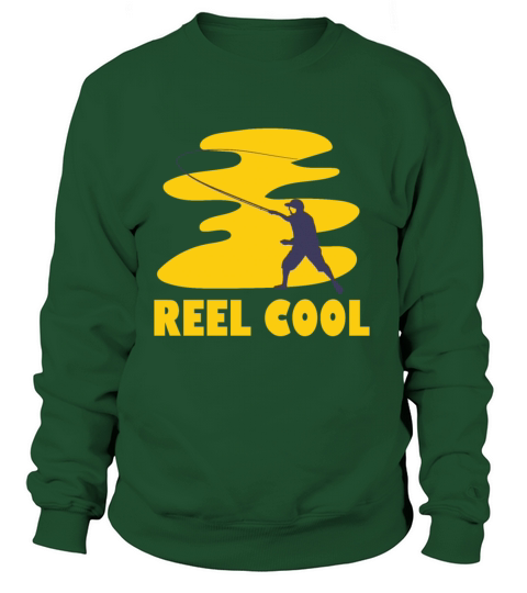 Funny Fishing T-Shirt gift ideas Reel Cool Women's Sweatshirt