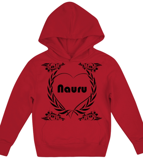 I love Nauru Kids Hoodie