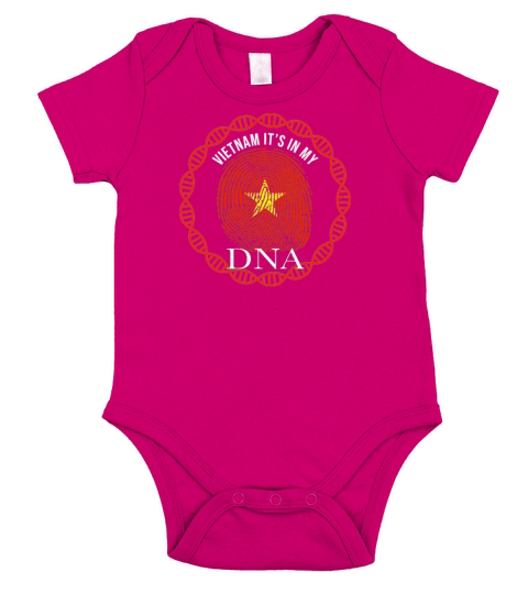 Vietnam Its In My DNA Short Sleeve Baby One-Piece