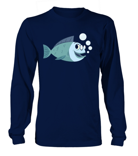 fish cartoon Men's Long Sleeve