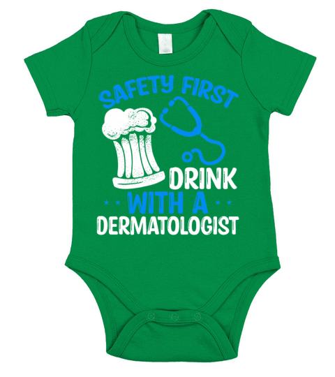 Funny Dermatologist Humor Doctor Accessoires Short Sleeve Baby One-Piece