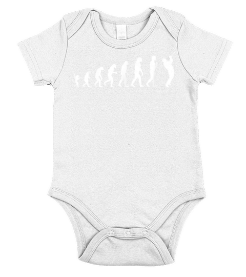 Funny Trumpet Evolution Short Sleeve Baby One-Piece
