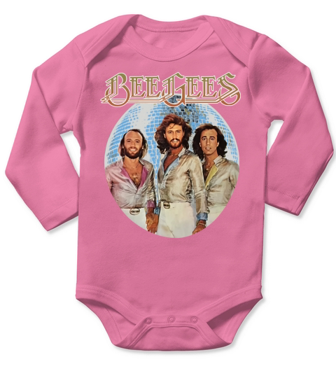 Bee Gees Disco ball T-Shirt Long Sleeve Baby One-Piece