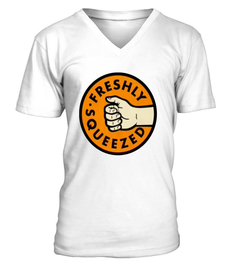 Orange Cassidy Freshly Squeezed Logo V-Neck T-shirt