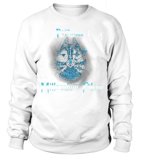 My Patronus is a millennium Falcon Sweatshirt Unisex