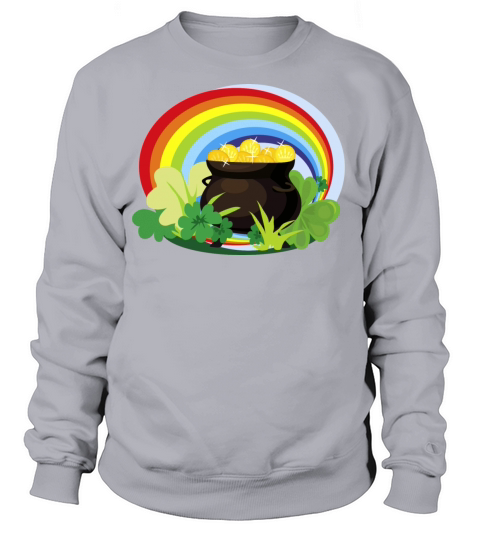 st patricks day pot of gold Women's Sweatshirt