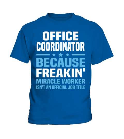 Office Coordinator Kids T-Shirt