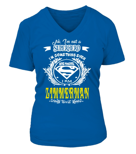 ZIMMERMAN . superhero ZIMMERMAN V-neck T-Shirt Woman