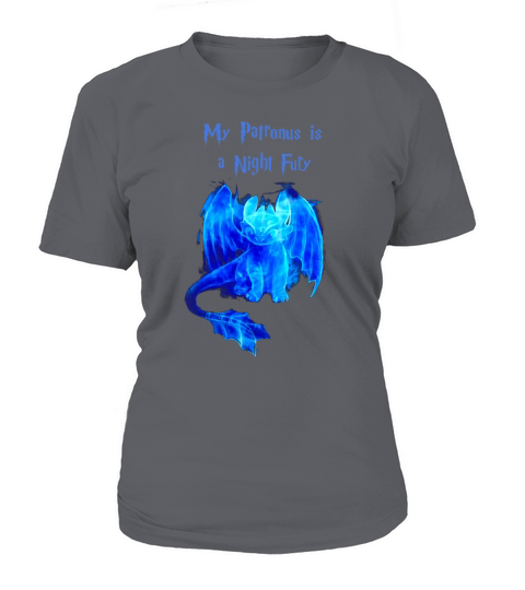 My Patronus Is A Night Fury - Ladies V-Neck T-Shirt Woman